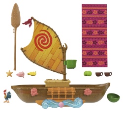 DISNEY PRINCESS SET BARCA CANOE A LUI MOANA SI AVENTURI IN OCEAN 38CM - Img 4
