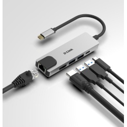 Dlink 5-in-1 usb-c hub dub-m520 - Img 6