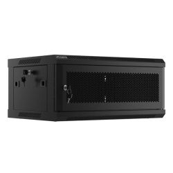 Dulap rack de perete 19", 4U negru