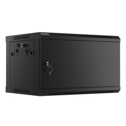 Dulap rack de perete 19", 6U negru