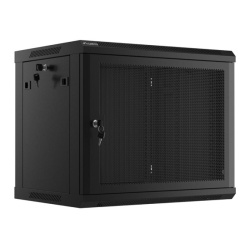 Dulap rack de perete 19", 9U negru