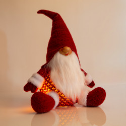 Elf LED de Craciun - 35 cm - 3 x AA - Img 1