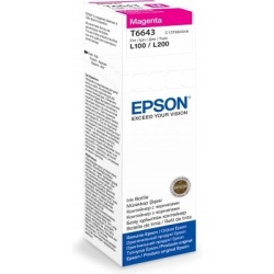 Epson t6643 magenta inkjet bottle - Img 2