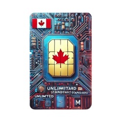 eSIM Canada, Unlimited Standard, 15 Days
