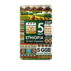 eSIM Ethiopia 5GB 30Days Standard