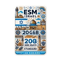 eSIM Israel 20GB 30Days Standard