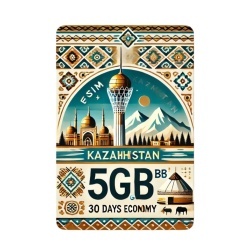 eSIM Kazakhstan 5GB 30Days Economy