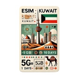 eSIM Kuwait 3GB 30Days