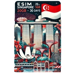 eSIM Singapore 20GB 30Days Standard