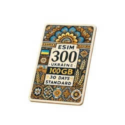 eSIM Ukraine 100GB 30Days Standard
