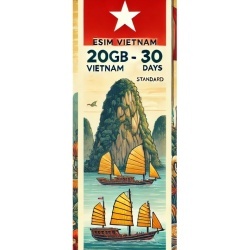 eSIM Vietnam 20GB 30Days Standard