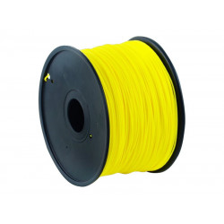 Filament pentru imprimanta 3D Gembird 3DP-ABS1.75-01-FY ABS Fluorescent Yellow 1.75mm 1kg - Img 2