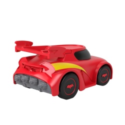 FISHER PRICE BATWHEELS MASINUTA METALICA MASINA DE CURSE REDBIRD 1:55 - Img 5