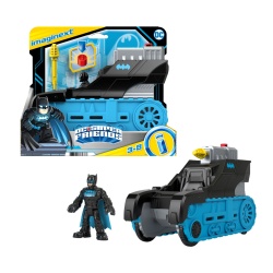 FISHER PRICE IMAGINEXT DC SUPER FRIENDS VEHICUL CU FIGURINA BAT-TECH - Img 7