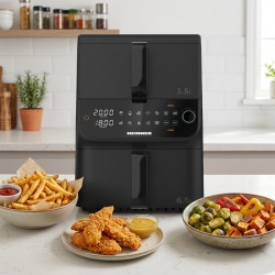 FRITEUZA DUBLA HEINNER HAF-C10DBS25BK - Img 13