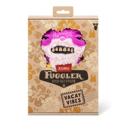 Fuggler - Jucarie de plus, 23 cm - Ciudateii in vacanta, Sketchy Squirrel - pink - Img 2