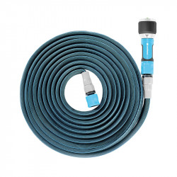 Furtun apa extensibil 15/30m cu stropitor si accesorii - Img 1