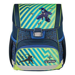 Ghiozdan neechipat loop, motiv funky ninja