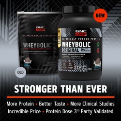 Gnc Amp New Wheybolic, Proteina Din Zer, Studiata Clinic, Cu Aroma De Biscuiti Cu Crema, 828,2 G - Img 2