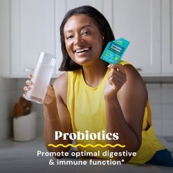 Gnc Gut Health Complete Synbiotic 4-in-1 Digestive Support Powder, Formula Premium Pentru Sustinerea Digestiei Si A Imunitatii, Cu Prebiotice, Probiotice Si Postbiotice, 180 G - Img 9