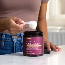 Gnc Premier Collagen Powder, Formula Premium De Peptide De Colagen Hidrolizat Fara Aroma, 141.4 G - Img 10