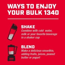 Gnc Pro Performance Bulk 1340, Formula Proteica Pentru Crestere In Greutate, Cu Aroma De Capsuni, Testata Antidoping, 3294 G - Img 6