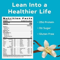 Gnc Total Lean Lean Shake 25 Cu Aroma De Vanilie, 414 Ml - Img 10
