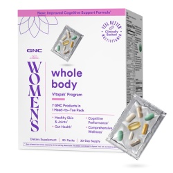 Gnc Women’s – Whole Body Vitapak Program, Complex De Multivitamine Pentru Femei, Pentru Intregul Organism, 30 Pachetele
