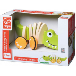 Hape jucarie de tragere - crocodil - Img 1