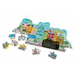 Hape puzzle orasul animat - Img 2