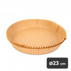 Hartie de copt pentru friteuza cu aer - rotunda - 23 cm - 50 buc/pachet - Img 1
