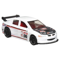 HOT WHEELS MASINUTA METALICA CU SISTEM PULL BACK LANCER EVOLUTION IX SCARA 1:43 - Img 6