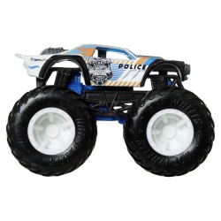 HOT WHEELS MONSTER TRUCK SI MASINUTA METALICA NIGHT SHIFTER POLICE - Img 5