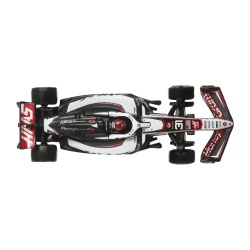 HOT WHEELS PREMIUM REAL RIDERS FORMULA 1 2024 MASINUTA METALICA MONEYGRAM HAAS F1 TEAM SCARA 1 LA 64 - Img 4