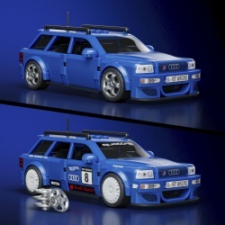 HOT WHEELS SPEED SERIES SET DE CONSTRUCTII AUDI AVANT RS2 1994 - Img 5