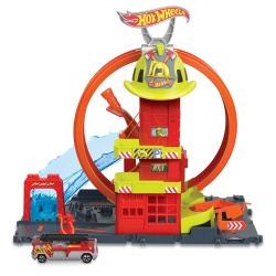HOT WHEELS STATIA DE POMPIERI SUPER LOOP - Img 2