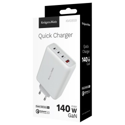 INCARCATOR RETEA PD 3.1 QC 3.0 GAN 140W KRUGER&MATZ - Img 7