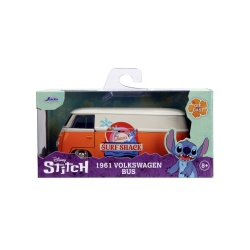 JADA DISNEY STITCH AUTOBUZ METALIC VOLKSWAGEN BUS 1961 SCARA 1 LA 32