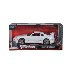 JADA FAST AND FURIOUS MASINUTA METALICA BRIANS TOYOTA SUPRA ALB SCARA 1 LA 24