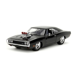 JADA FAST AND FURIOUS MASINUTA METALICA DODGE CHARGER 1970 SCARA 1 LA 24 - Img 2