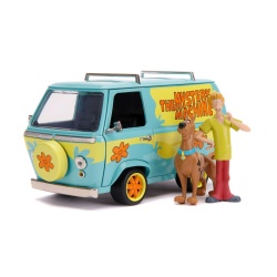 JADA SCOOBY DOO SET DUBA METALICA MISTERIOASA SCARA 1 LA 24 SI 2 FIGURINE - Img 3