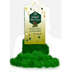 JELEURI CU MIERE & PIN DE MUNTE 100g APIDAVA