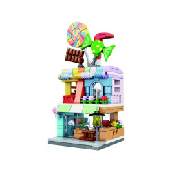 Jucarie - Seturi de constructie - Magazin de bomboane (224 piese) - Img 2