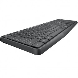 Kit Tastatura + mouse wireless Logitech MK235, USB, Grey - Img 3