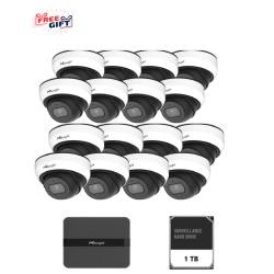 KIT16 MILESIGHT DOME 2MP NVR 16 CANALE - Img 2
