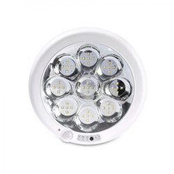 Lampa plafon rotunda cu senzor miscare si acu - Img 4