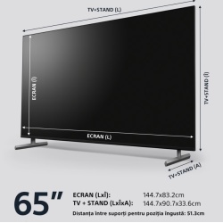 LED TV 65" SONY KD65X85LAEP - Img 3