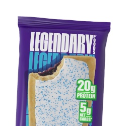Legendary Foods Tasty Pastry Cake Style Prajitura Proteica Cu Aroma De Afine, 61 G