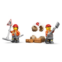 LEGO CITY BULDOEXCAVATOR GALBEN 60480 - Img 9