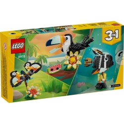 LEGO CREATOR ANIMALE SALBATICE TUCAN TROPICAL 31173 - Img 8